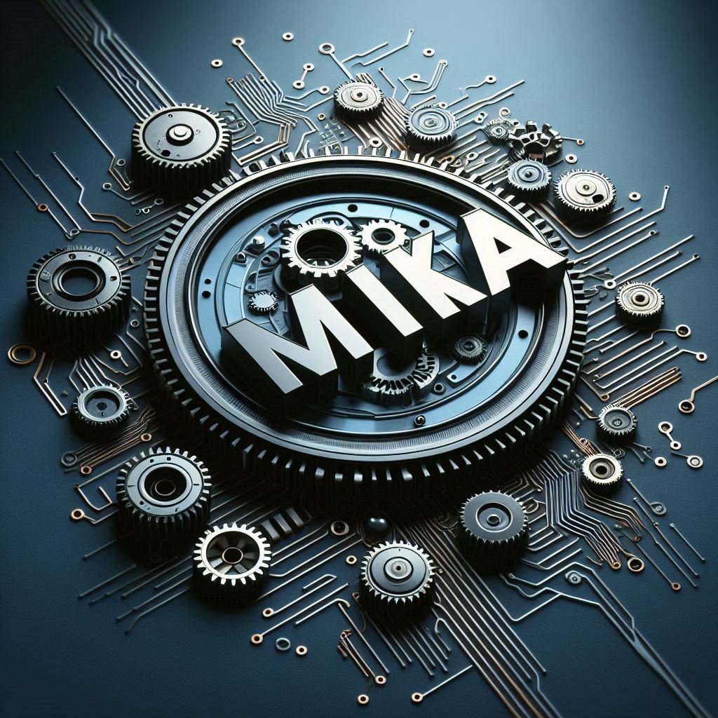 Pemilik Mika Teknik sedang menunjukkan sertifikat kompetensi